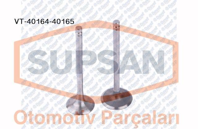 SUPSAN VT-40164-40165 Subap Emme+Eksoz (In-4 Ex-4) Megane Clio Symbol 1.4 1.6 8v R19 1.4i Enj Solenza  (K7m-K7j)